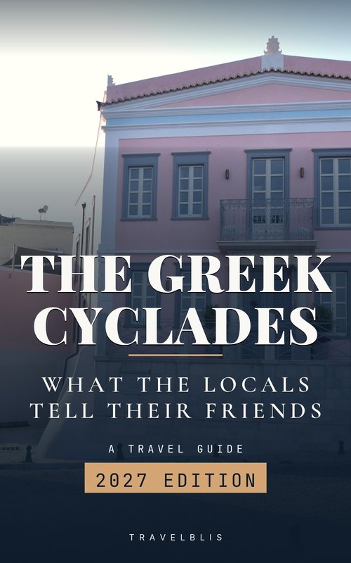 Cover of The Greek Cyclades, a travel guide by Gil Prosser